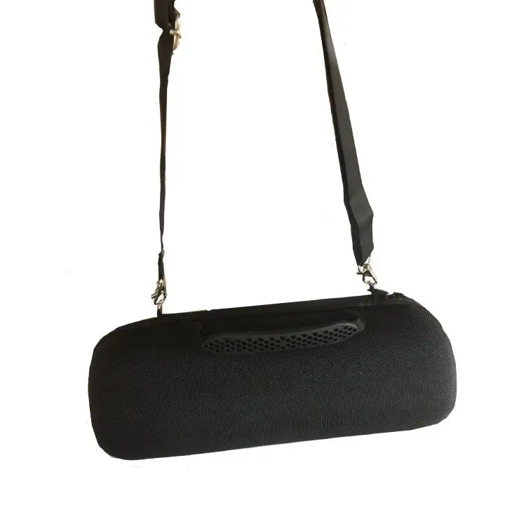 Portable Shockproof Bluetooth Speaker Single Shoulder Protective Box Storage Bag for BOSE Soundlink Revolve+ - Black