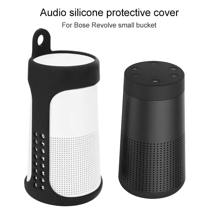Portable Shockproof Silica Gel Bluetooth Speaker Protective Case for Bose Soundlink Revolve - Blue
