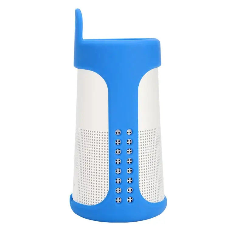 Portable Shockproof Silica Gel Bluetooth Speaker Protective Case for Bose Soundlink Revolve - Blue