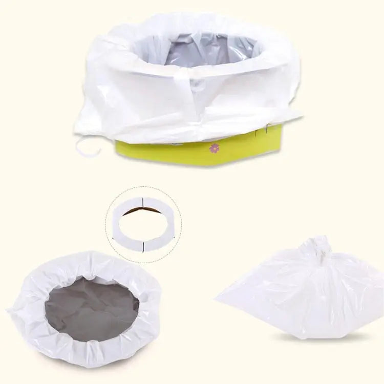 Portable Travel Urine Bag Emergency Mobile Mini Toilet Folding Potty Travel Urine Bag - Travel Urine Bag