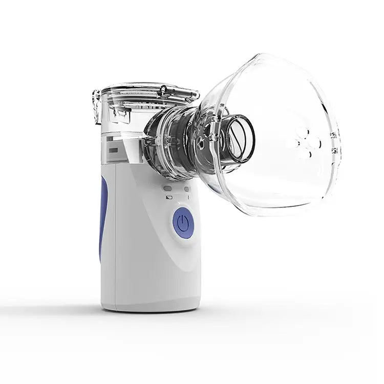 Portable Ultrasonic Nebulizer Mini Handheld Inhaler Respirator Health Care Home Machine Atomizer for Children - Mini