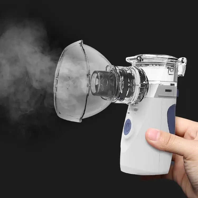 Portable Ultrasonic Nebulizer Mini Handheld Inhaler Respirator Health Care Home Machine Atomizer for Children - Mini