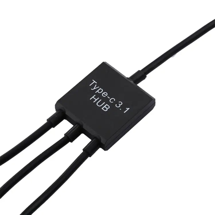 Portable USB-C / Type-C Male to Dual USB Ports Female + Micro USB Female Mini Cable Hub Splitter Adapter 2 Ports USB