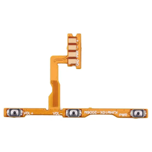 Power Button & Volume Button Flex Cable for Xiaomi Redmi 10X 4G / Redmi Note 9 For Xiaomi Redmi 10X 4G - For Xiaomi