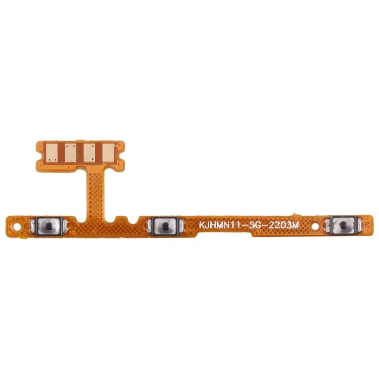 Power Button & Volume Button Flex Cable for Xiaomi Redmi Note 11 5G For Xiaomi Redmi Note 11 5G - For Xiaomi Redmi Note