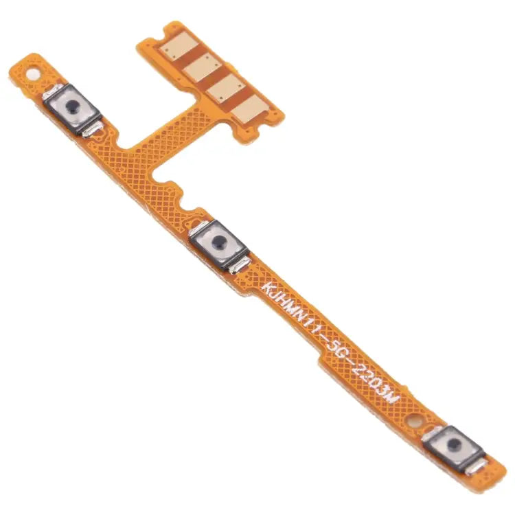 Power Button & Volume Button Flex Cable for Xiaomi Redmi Note 11 5G For Xiaomi Redmi Note 11 5G - For Xiaomi Redmi Note