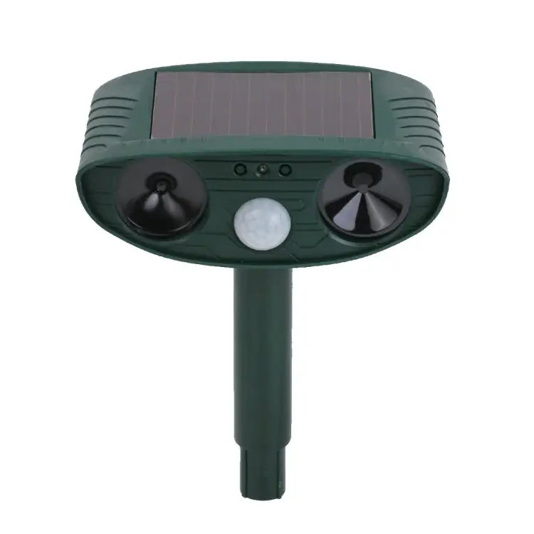 Powerful Ultrasonic Solar-powered Animal Repeller With PIR Sensor & Light Sensor RC-511 - RC-511
