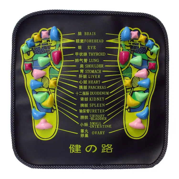 PP Foot Reflexology Quadrate Stones Foot Massage Pad PP Massage Pad - PP Massage Pad