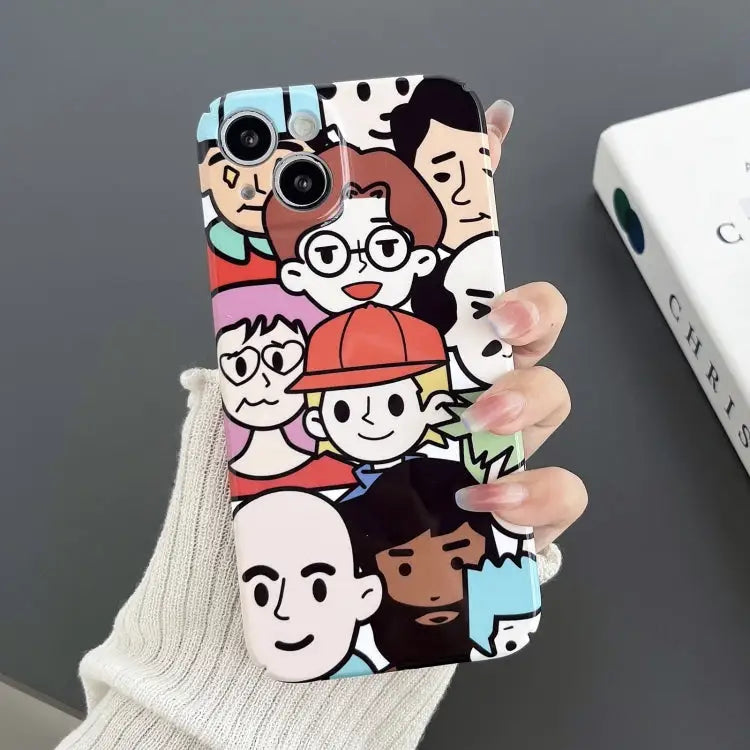 Precise Hole Glossy PC Phone Case For iPhone 14 Pro Max For iPhone 13 For iPhone 13 Pro - Apple Accessories