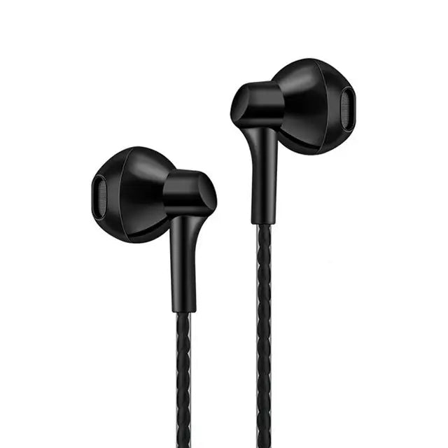 PTM P7 Stereo Bass Earphone Headphone with Microphone Wired Gaming Headset for Phones Samsung Xiaomi iPhone Apple Ear