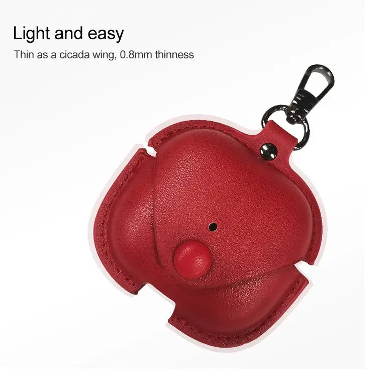 PU Leather Protective Case with Metal Buckle for AirPods 3 For AirPods 3 - For AirPods 3 / Brown