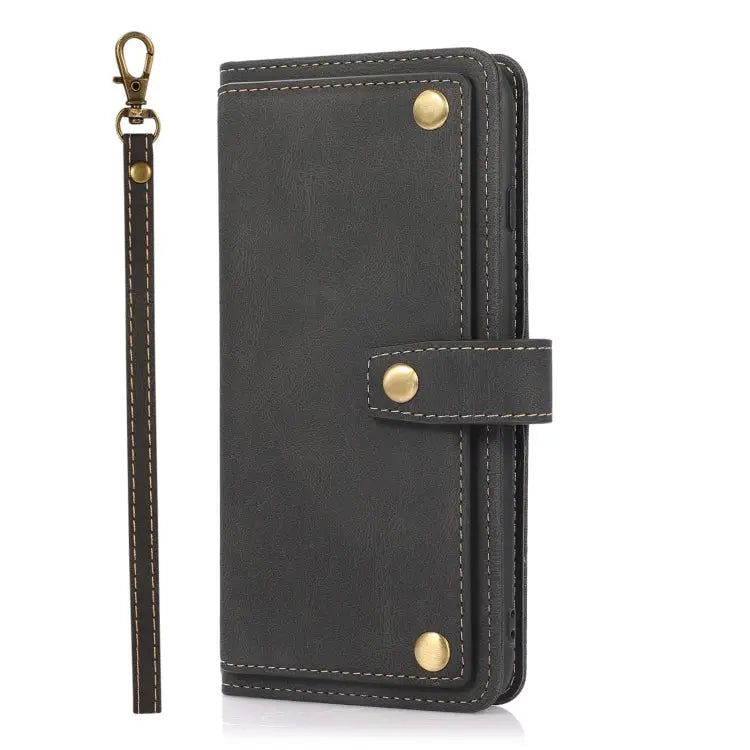 PU + TPU Horizontal Flip Leather Case with Holder & Card Slot & Wallet & Lanyard For iPhone 8 Plus & 7 Plus For iPhone