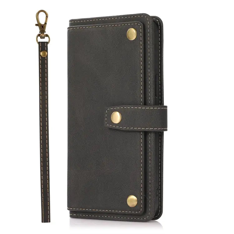 PU + TPU Horizontal Flip Leather Case with Holder & Card Slot & Wallet & Lanyard For iPhone 12 mini For iPhone 12 / 12