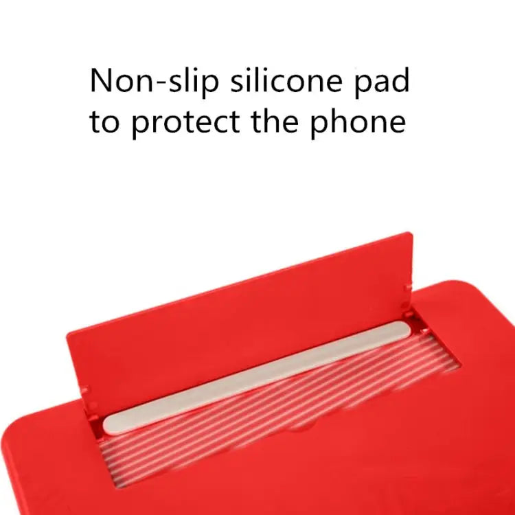 Pull-out Mobile Phone Screen Magnifier 3D Video Desktop Mobile Phone Holder 10 inch 12 inch