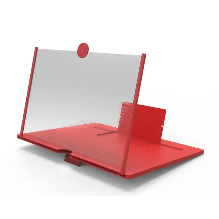 Pull-out Mobile Phone Screen Magnifier 3D Video Desktop Mobile Phone Holder 10 inch 12 inch