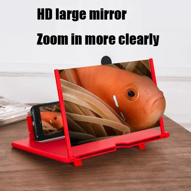 Pull-out Typed Ultra-clear 3D Mobile Phone Screen Stretching Bracket Amplifier 10 inch 12 inch