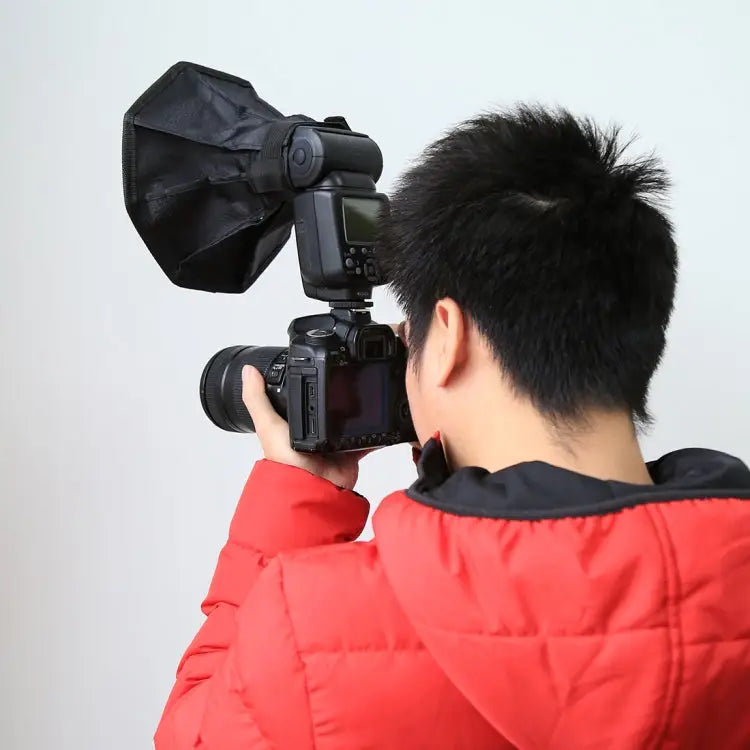 PULUZ 20cm Octangle Style Foldable Soft Flash Light Diffuser Softbox - 20cm Octangle