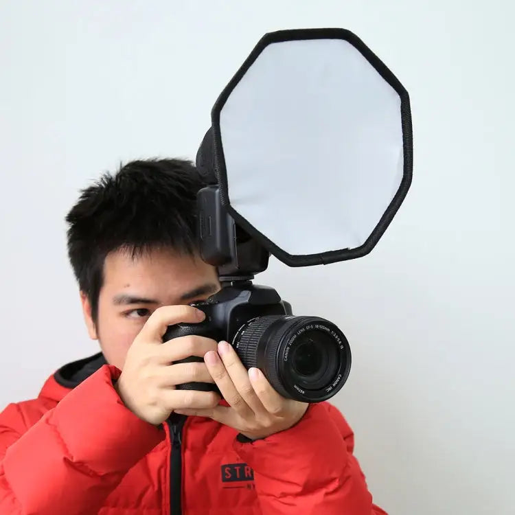 PULUZ 20cm Octangle Style Foldable Soft Flash Light Diffuser Softbox - 20cm Octangle