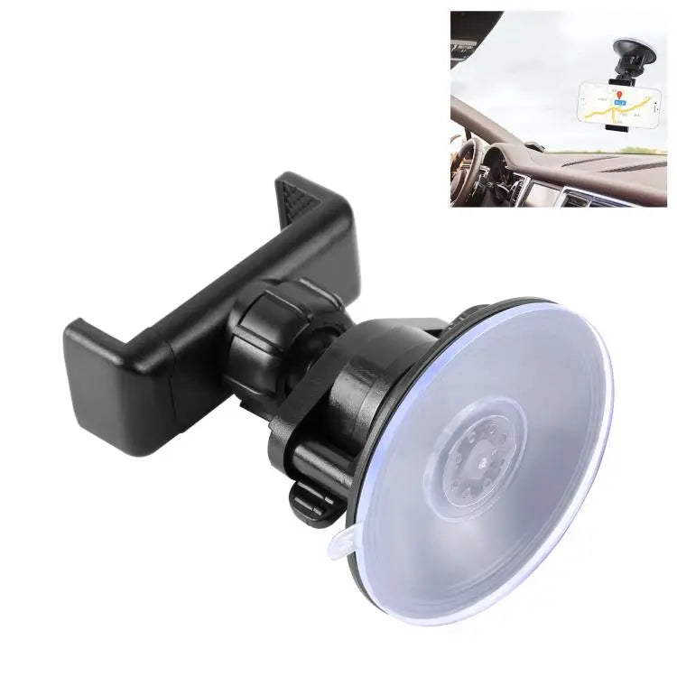 PULUZ 360 Degree Rotating Suction Cup Clamp Holder Bracket For iPhone Galaxy Huawei Xiaomi Sony HTC Google and other