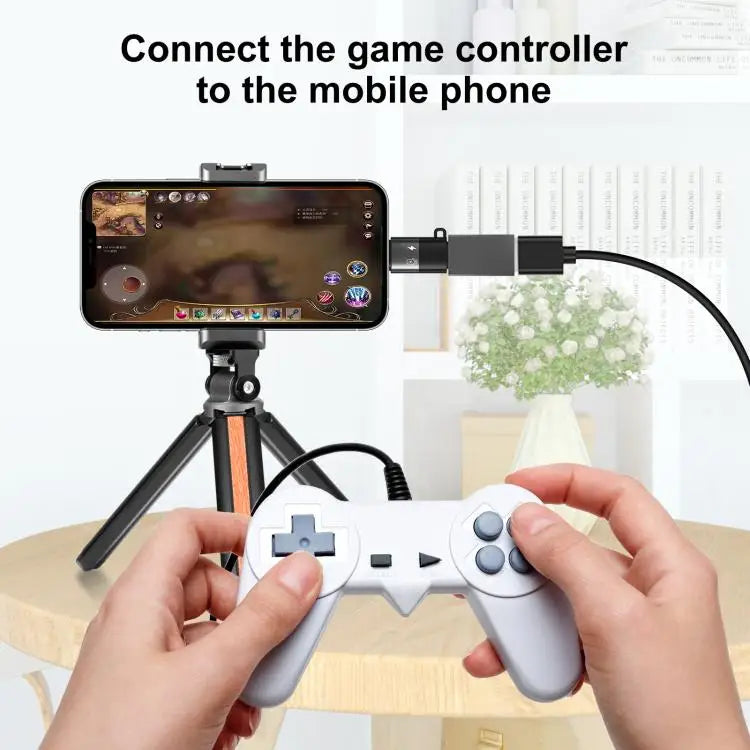 PULUZ 8 Pin to USB-C / Type-C PD OTG Adapter 8 Pin OTG Adapter - 8 Pin OTG Adapter - Apple Accessories