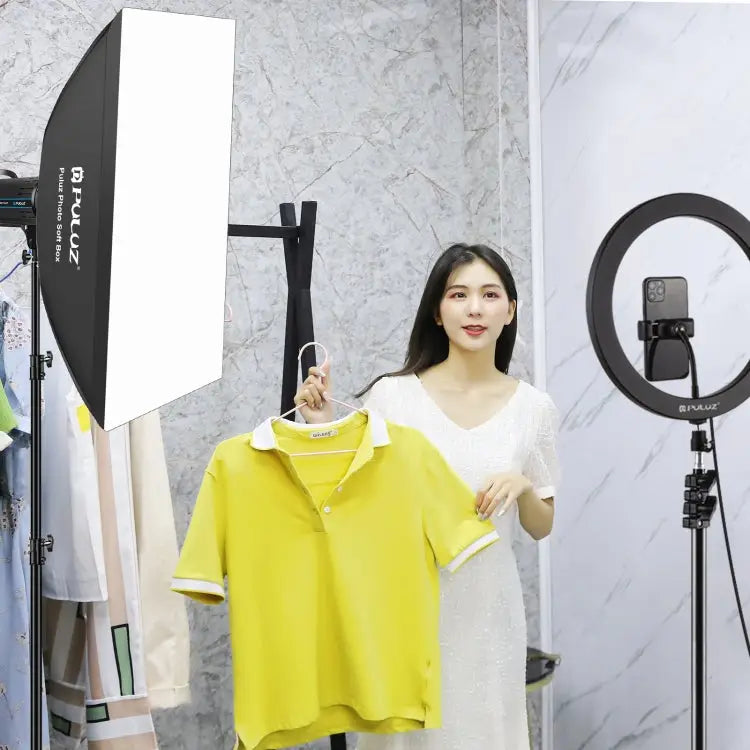 PULUZ Rectangle Speedlite Softbox Bowens Mount Diffuser - 60 x 90cm Rectangle