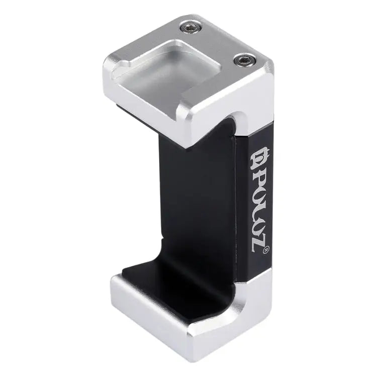 PULUZ Universal Phone Aluminum Alloy Clamp Holder Bracket with Cold Shoe For iPhone Galaxy Huawei Xiaomi Sony HTC