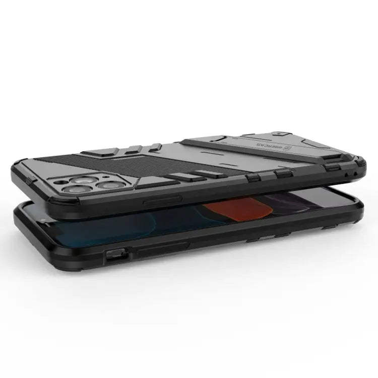 Punk Armor 2 in 1 PC + TPU Shockproof Case with Invisible Holder For iPhone 11 Pro Max For iPhone X / XS For iPhone XR