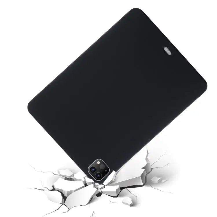 Pure Color Liquid Silicone Shockproof Tablet Case For iPad Pro 12.9 2011 / 2020 / 2018 - Apple Accessories