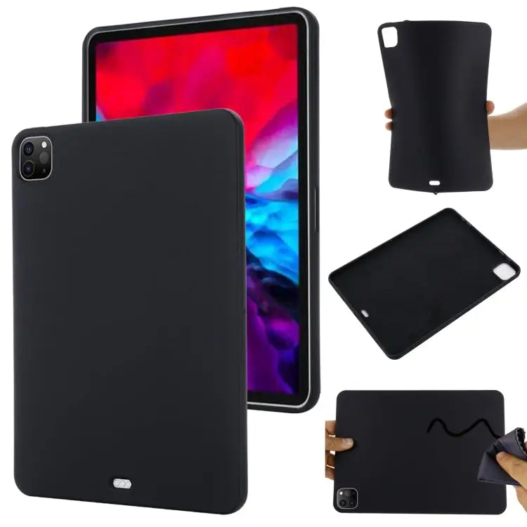 Pure Color Liquid Silicone Shockproof Tablet Case For iPad Pro 12.9 2011 / 2020 / 2018 - For iPad Pro 12.9 2011 / 2020