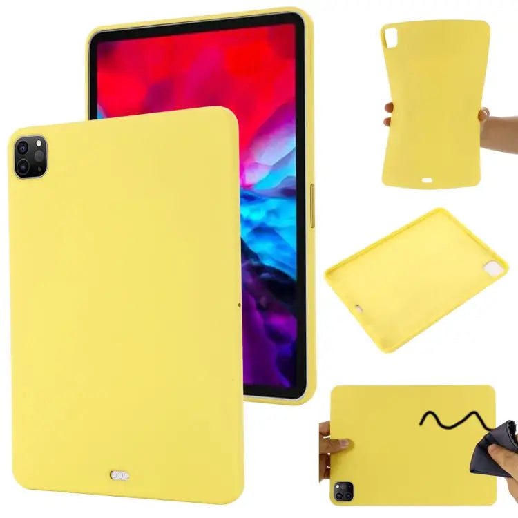 Pure Color Liquid Silicone Shockproof Tablet Case For iPad Pro 12.9 2011 / 2020 / 2018 - For iPad Pro 12.9 2011 / 2020