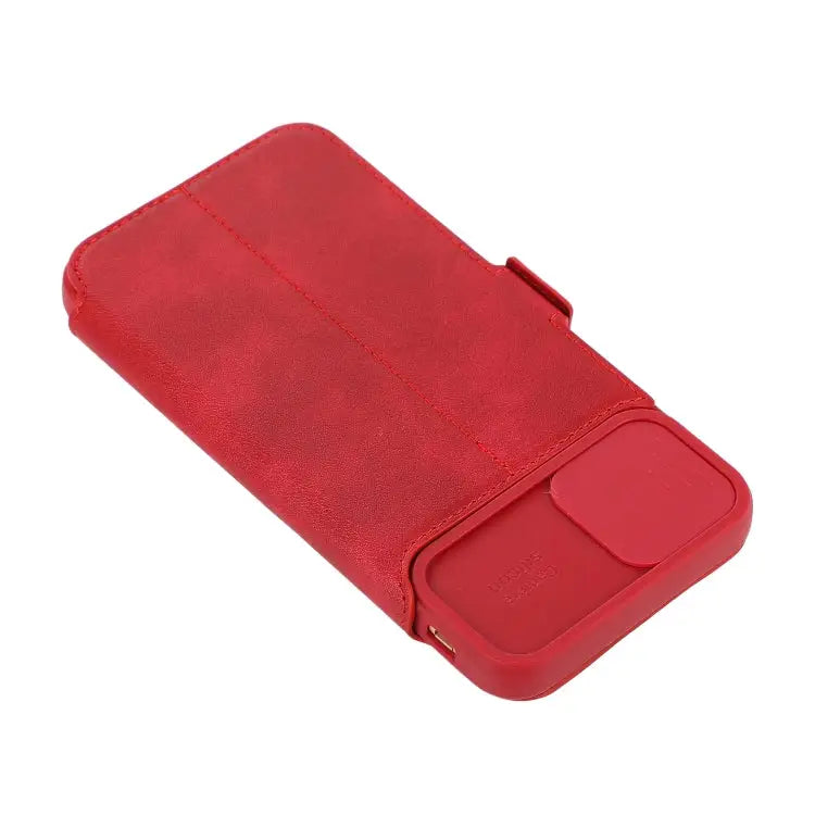 Push Window Double Buckle PU + Silicone Horizontal Flip Leather Case with Holder & Card Slot For iPhone 8 Plus & 7 Plus