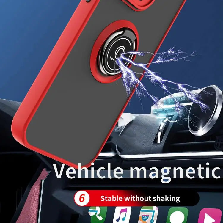 Q Shadow 1 Series TPU + PC Phone Case with Ring For iPhone 13 Pro For iPhone 12 For iPhone 12 Pro Max - Apple