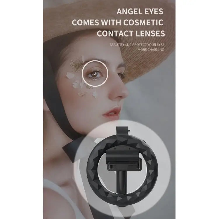 Q07 6 Inch Ring Light Portable Bluetooth Selfie Stick Tripod Q07 - Q07