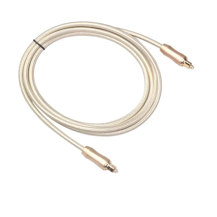 QHG02 SPDIF 2m OD6.0mm Toslink FIBER Male to Male Digital Optical Audio Cable 2m - 2m