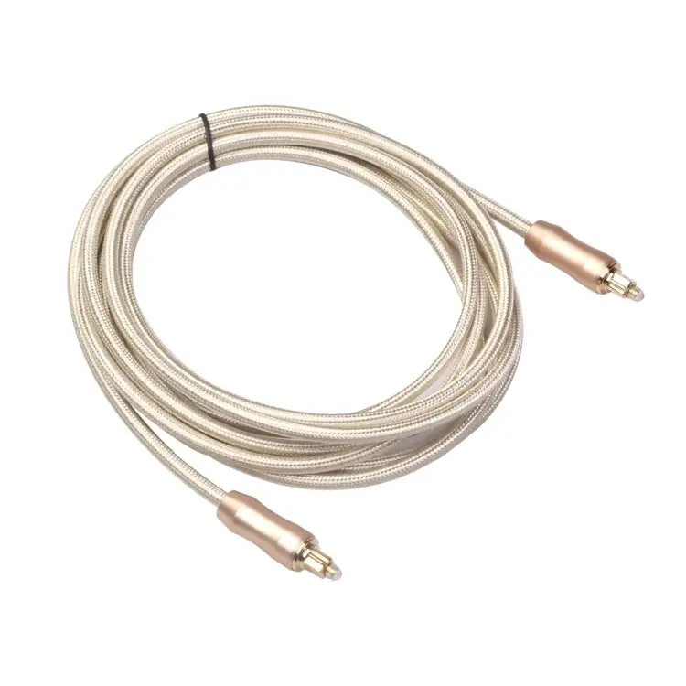 QHG02 SPDIF 3m OD6.0mm Toslink FIBER Male to Male Digital Optical Audio Cable 3m - 3m