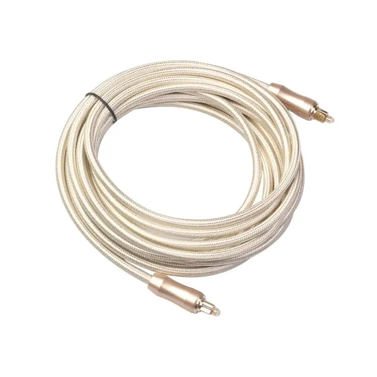 QHG02 SPDIF 5m OD6.0mm Toslink FIBER Male to Male Digital Optical Audio Cable 5m - 5m