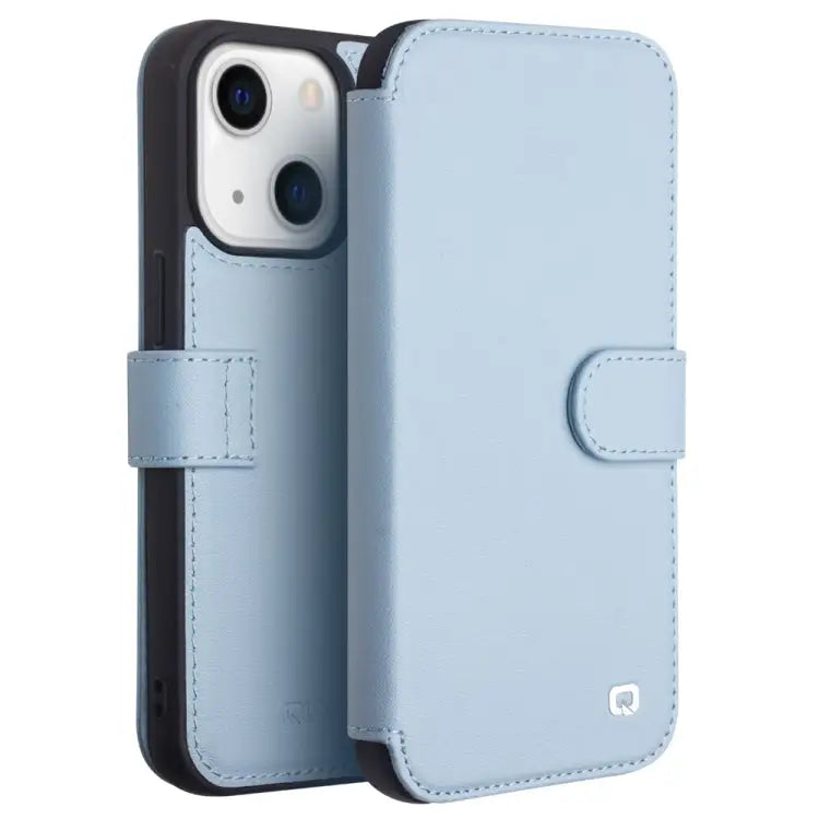 QIALINO Magnetic Buckle Phone Leather Case with Card Slot For iPhone 13 Pro Max For iPhone 13 Pro For iPhone 13