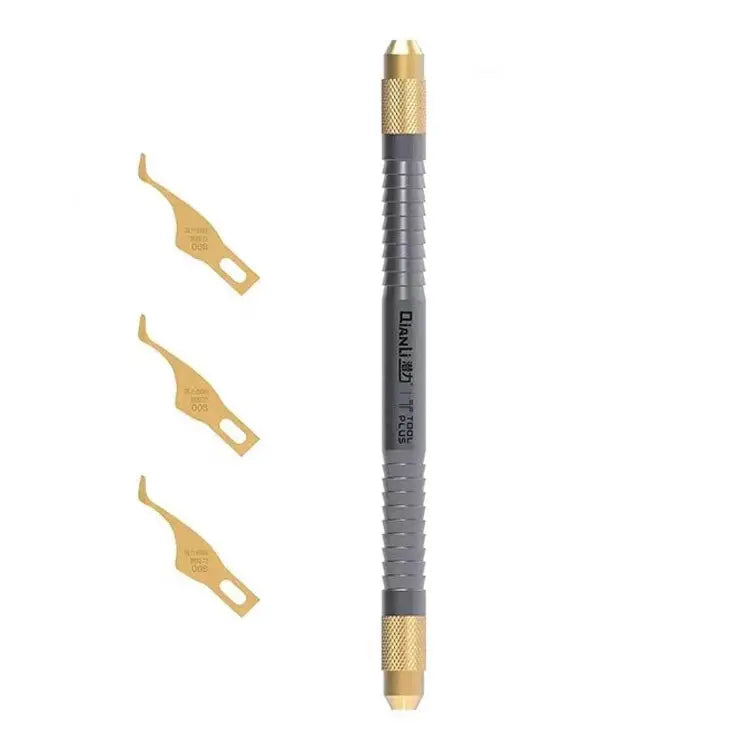 QIANLI 008 Multifunctioal CPU IC Glue Remover Knife Thin Blade Motherboard BGA Chip Glue Cleaning Knife - QIANLI 008