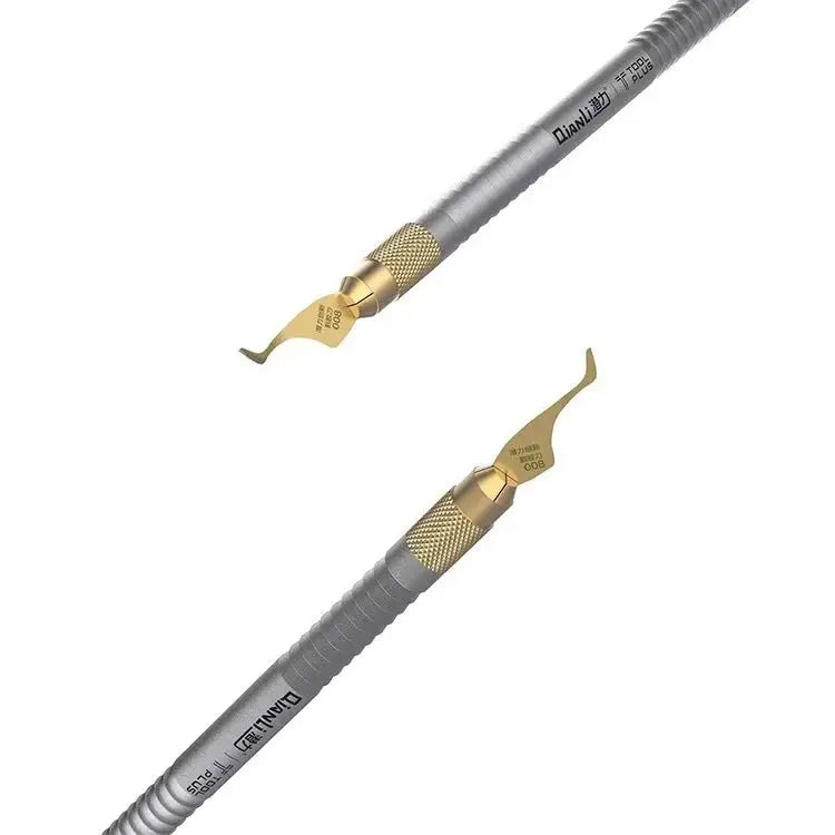 QIANLI 008 Multifunctioal CPU IC Glue Remover Knife Thin Blade Motherboard BGA Chip Glue Cleaning Knife - QIANLI 008