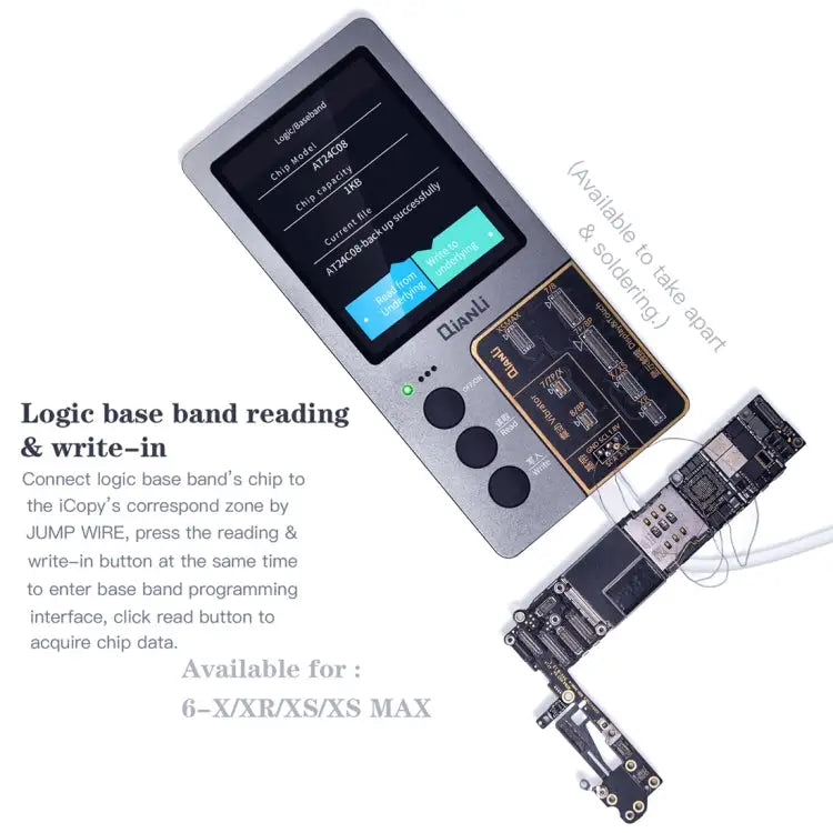Qianli iCopy Plus 3 in 1 LCD Screen Original Color Repair Programmer For iPhone - 3 in 1 For iPhone 6-12 Series