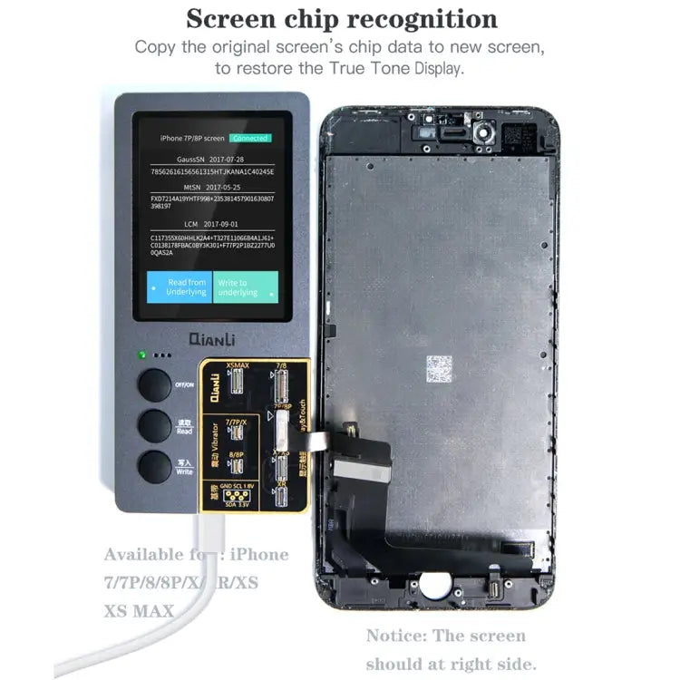 Qianli iCopy Plus 3 in 1 LCD Screen Original Color Repair Programmer For iPhone - 3 in 1 For iPhone 6-12 Series