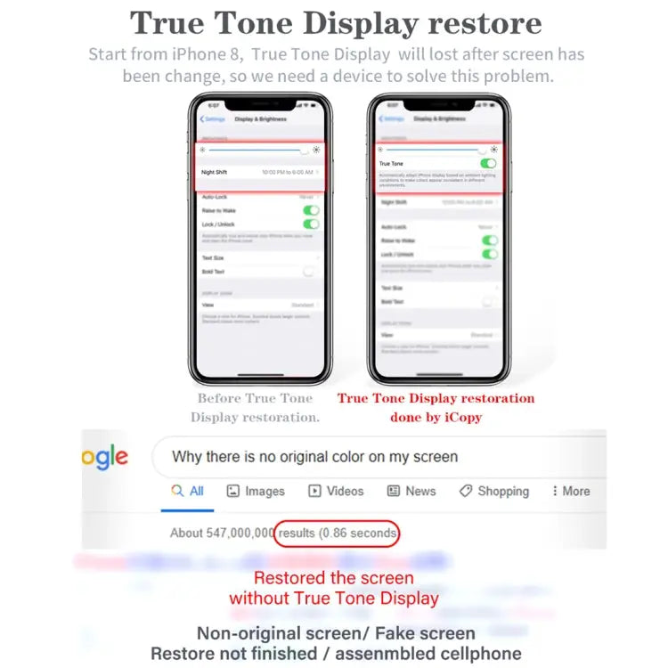 Qianli iCopy Plus 3 in 1 LCD Screen Original Color Repair Programmer For iPhone - 3 in 1 For iPhone 6-12 Series