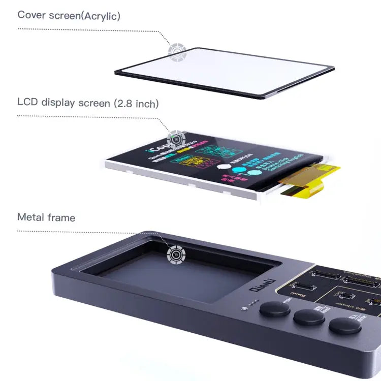 Qianli iCopy Plus 3 in 1 LCD Screen Original Color Repair Programmer For iPhone - 3 in 1 For iPhone 6-12 Series