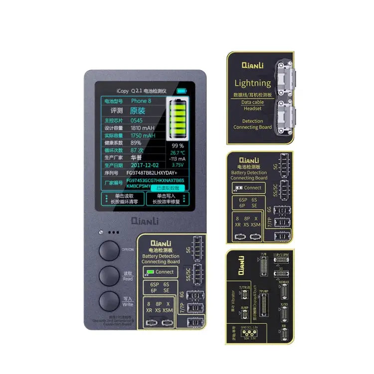 Qianli iCopy Plus 3 in 1 LCD Screen Original Color Repair Programmer For iPhone - 3 in 1 For iPhone 6-12 Series