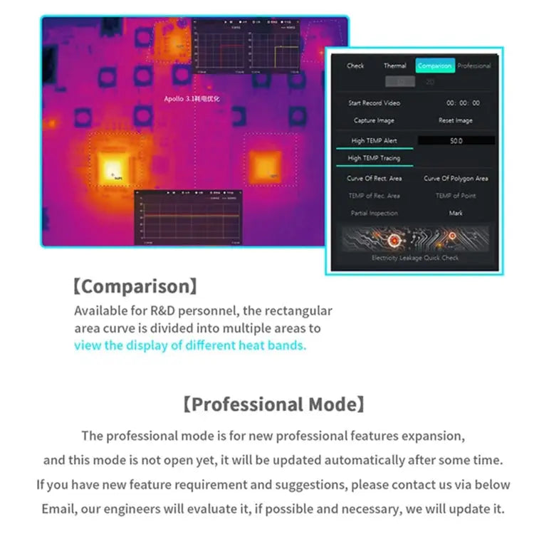 Qianli Super Cam X 3D Thermal imager Camera Phone PCB Troubleshoot Motherboard Repair Fault Diagnosis Instrument Qianli