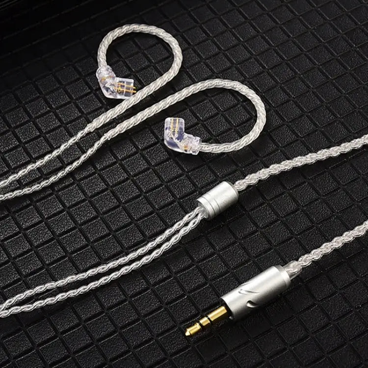QKZ A1 Four-strand Silver-plated Wired Earphone - Apple Accessories