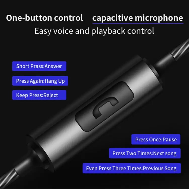 QKZ CK1 HIFI In-ear CNC Metal Carved Ear Shell Music Headphones