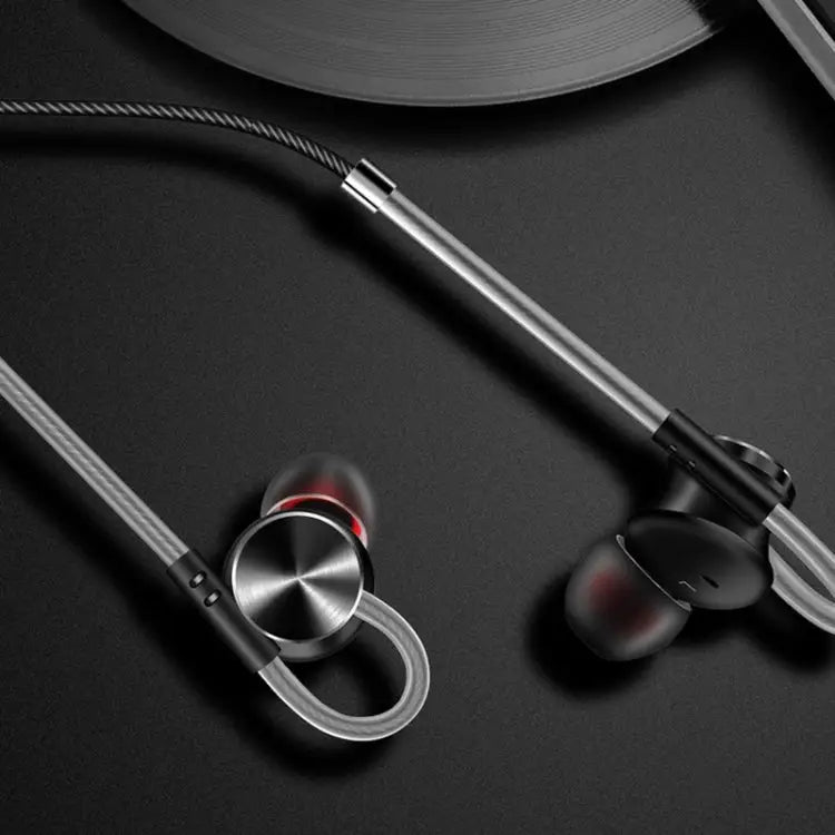QKZ DM10 High-quality In-ear All-metal Sports Music Headphones Microphone Version Black - Black
