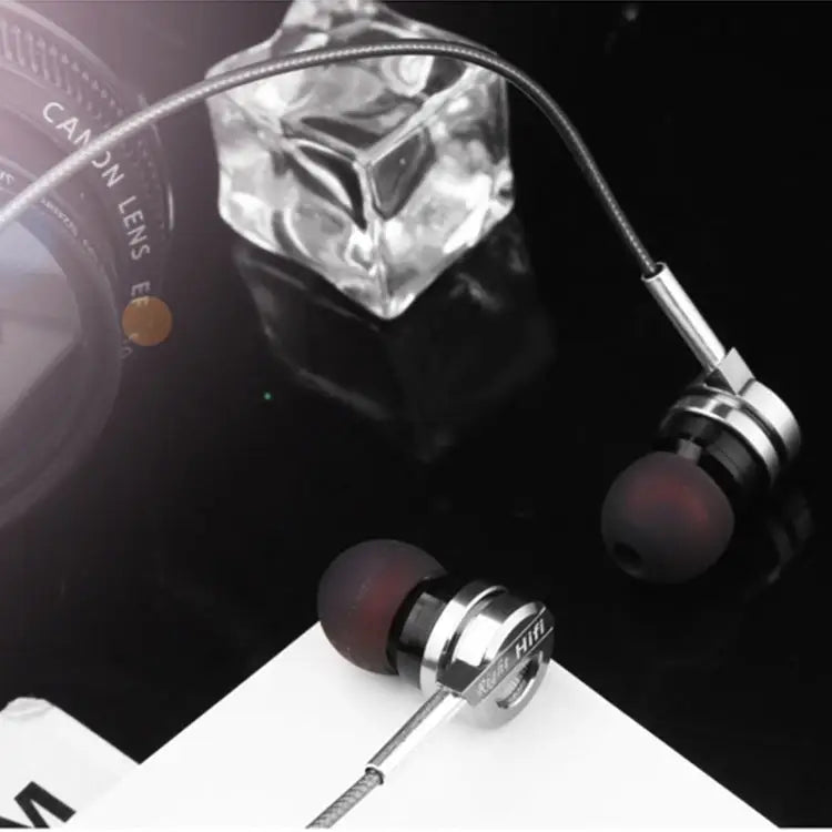 QKZ DM9 High-quality In-ear All-metal Sports Music Headphones Microphone Version