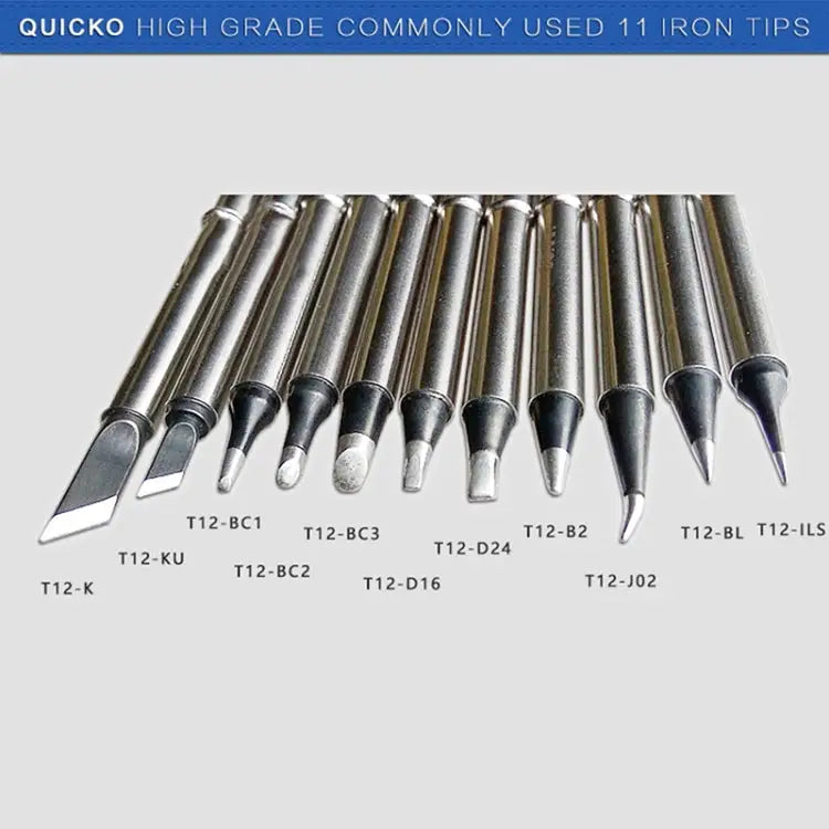 QUICKO T12-D24 Black Welding Lead-free Soldering Iron Tip T12-D24 - T12-D24